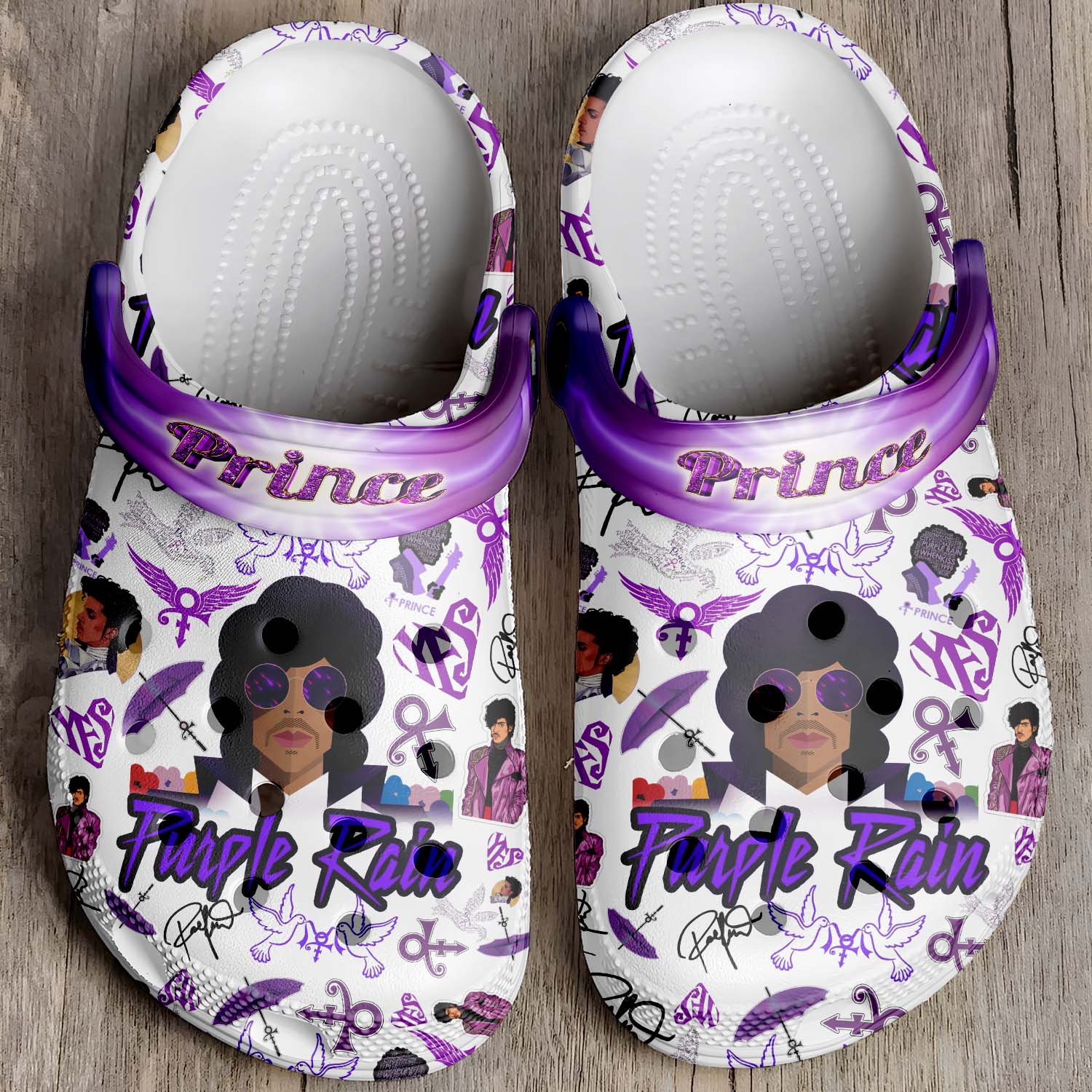 prince music christmas 3d printed classic crocs 2 f4lbub