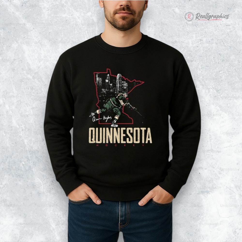 Quinn Hughes Minnesota Quinnesota Shirt Quinn Hughes Minnesota Quinnesota Shirt