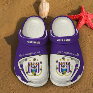 royal sporting club anderlecht football 3d printed classic crocs wj50pu