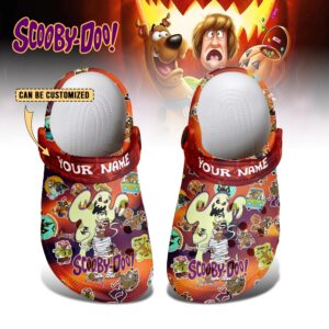 scooby doo x halloween 3d printed classic crocs z66hqt