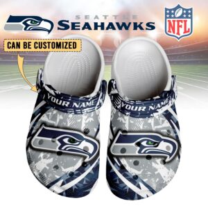 seattle seahawks nfl 3d printed classic crocs e9q9dz