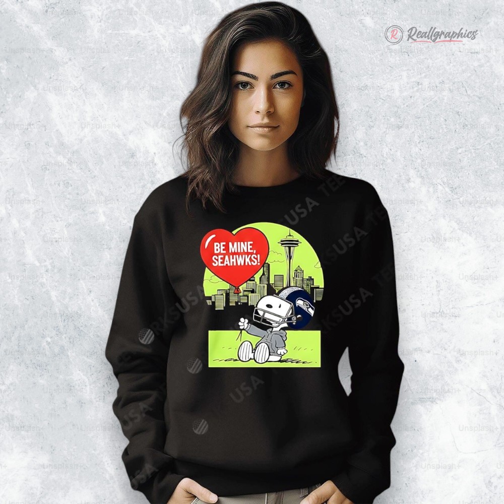 seattle seahawks x snoopy cartoon valentine 2026 shirt 2 ohgqty