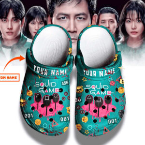 squid game movie 3d printed classic crocs amhi5f