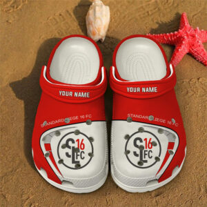 standard liege 16 fc football 3d printed classic crocs eksgig