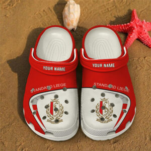 standard liege football 3d printed classic crocs evq2gf