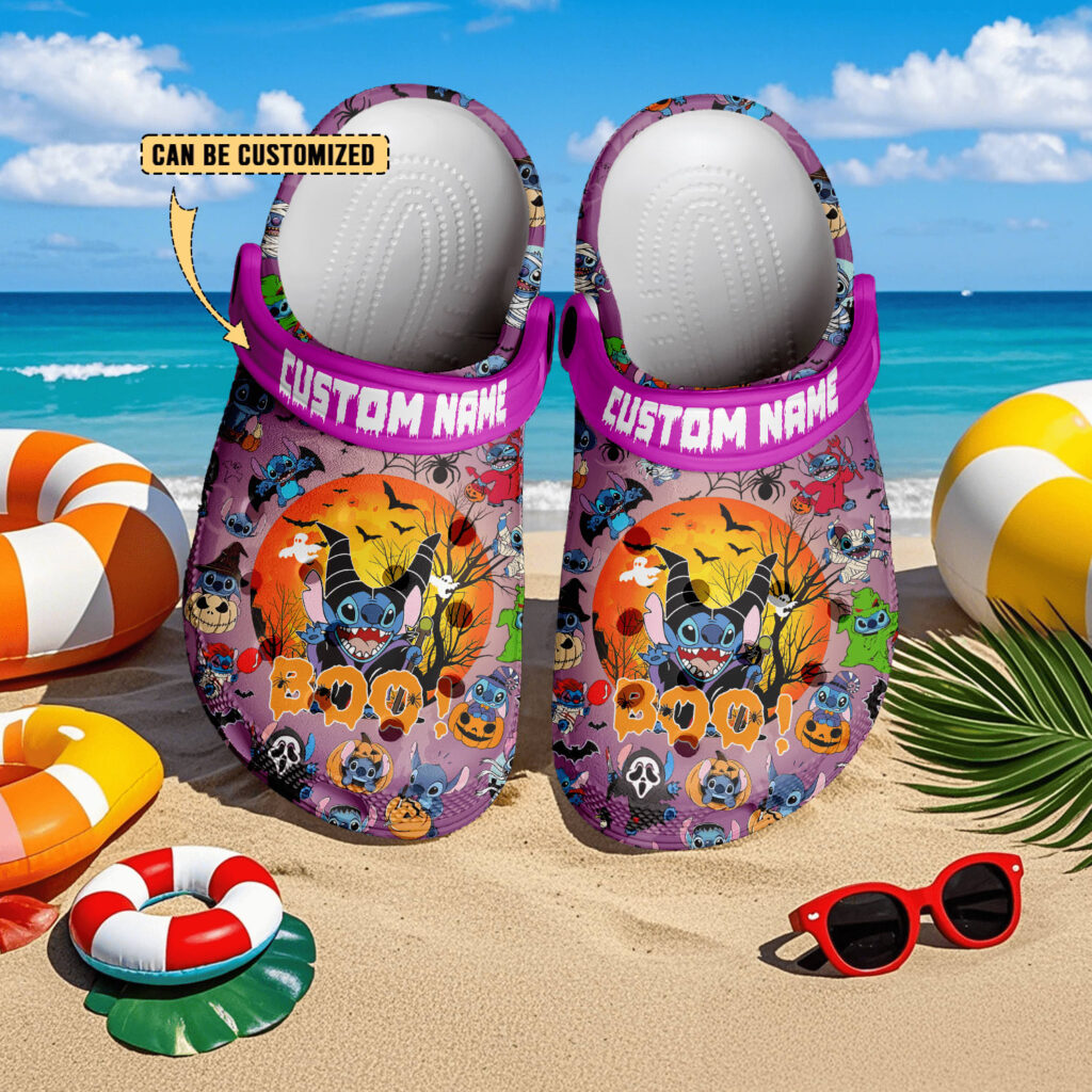 stitch x halloween 3d printed classic crocs nypzr3