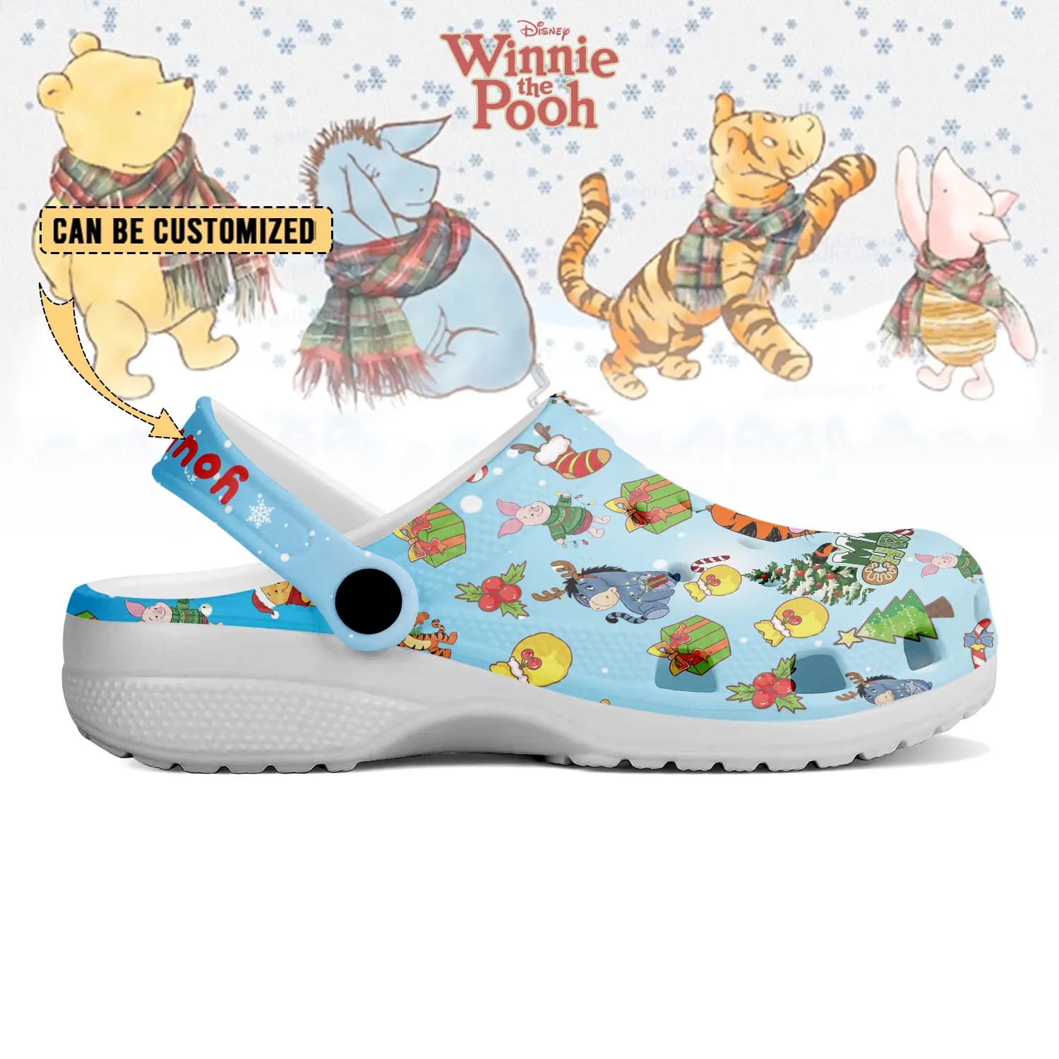 tigger winnie the pooh cartoon 3d printed classic crocs 2 xmwfh6