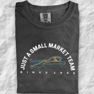vintage just a small market team since 1995 jacksonille football shirt 1 v07uzx