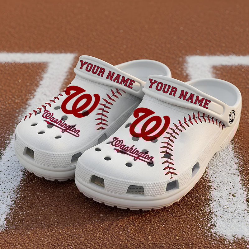 washington nationals mlb 3d printed classic crocs 2 bbkd8a