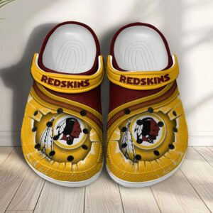 washington redskins nfl 3d printed classic crocs ghttqx