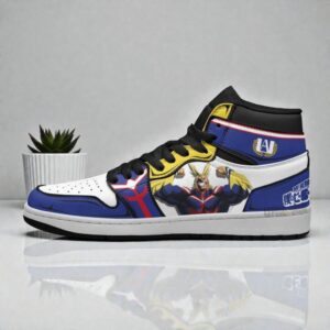 al might toshinori yagi jordan sneaker boots custom my hero academia anime shoes 1 i1dt0s