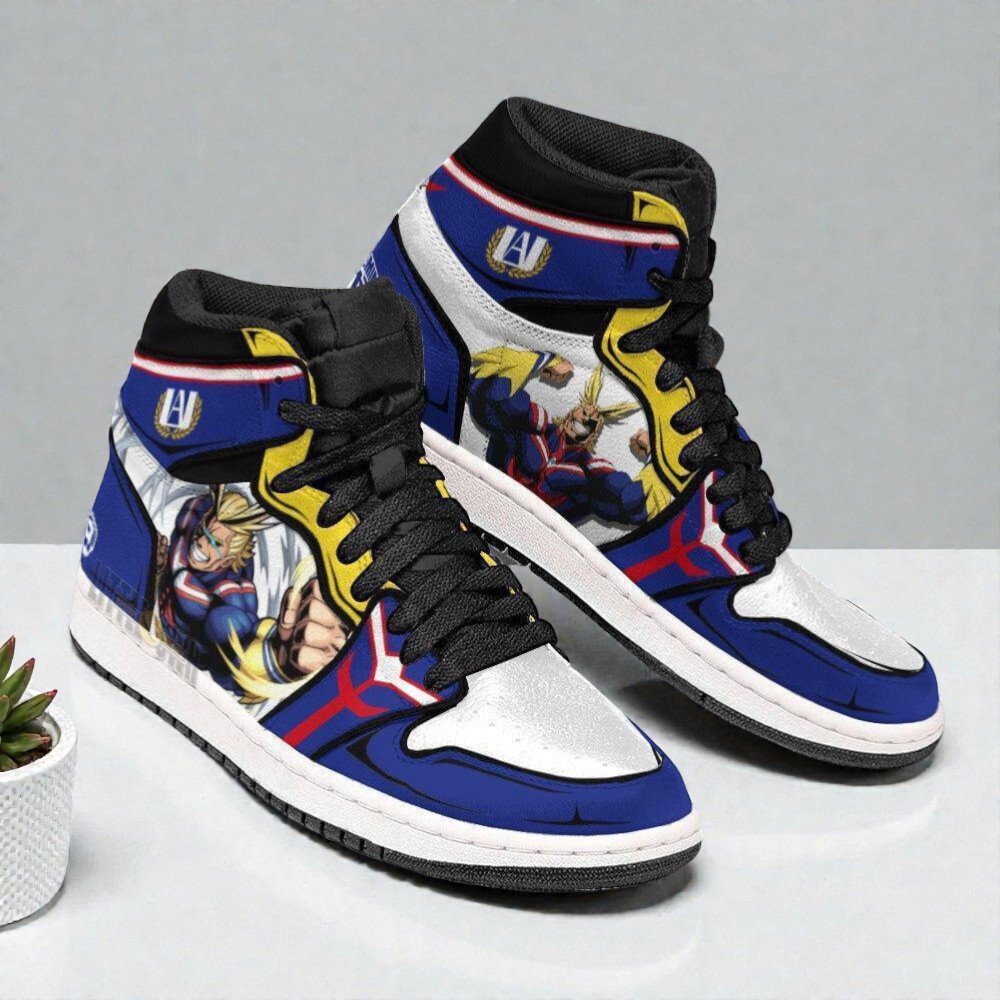al might toshinori yagi jordan sneaker boots custom my hero academia anime shoes 2 pxgebz