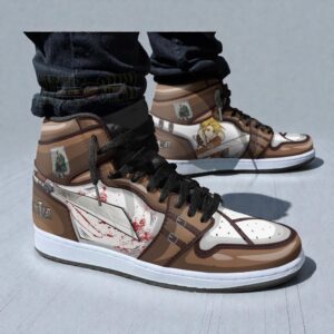 annie leonhart shoes custom attack on titan anime boot sneakers 1 vpjla8