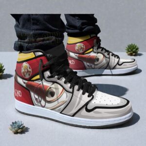 aura bella fiora cosplay shoes custom oerlord anime jordan sneaker boots 1 k3jxka