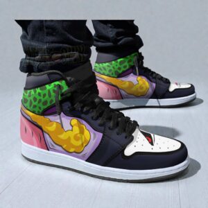 cell x majin buu dragon ball 3d jordan sneaker boots custom anime shoes 1 prtsrn