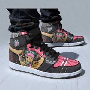 chopper sneakers custom one piece red anime jordan sneaker boots 1 qry4j8