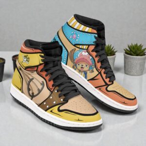 chopper x usopp anime shoes custom one piece boot sneakers 1 a8wldn