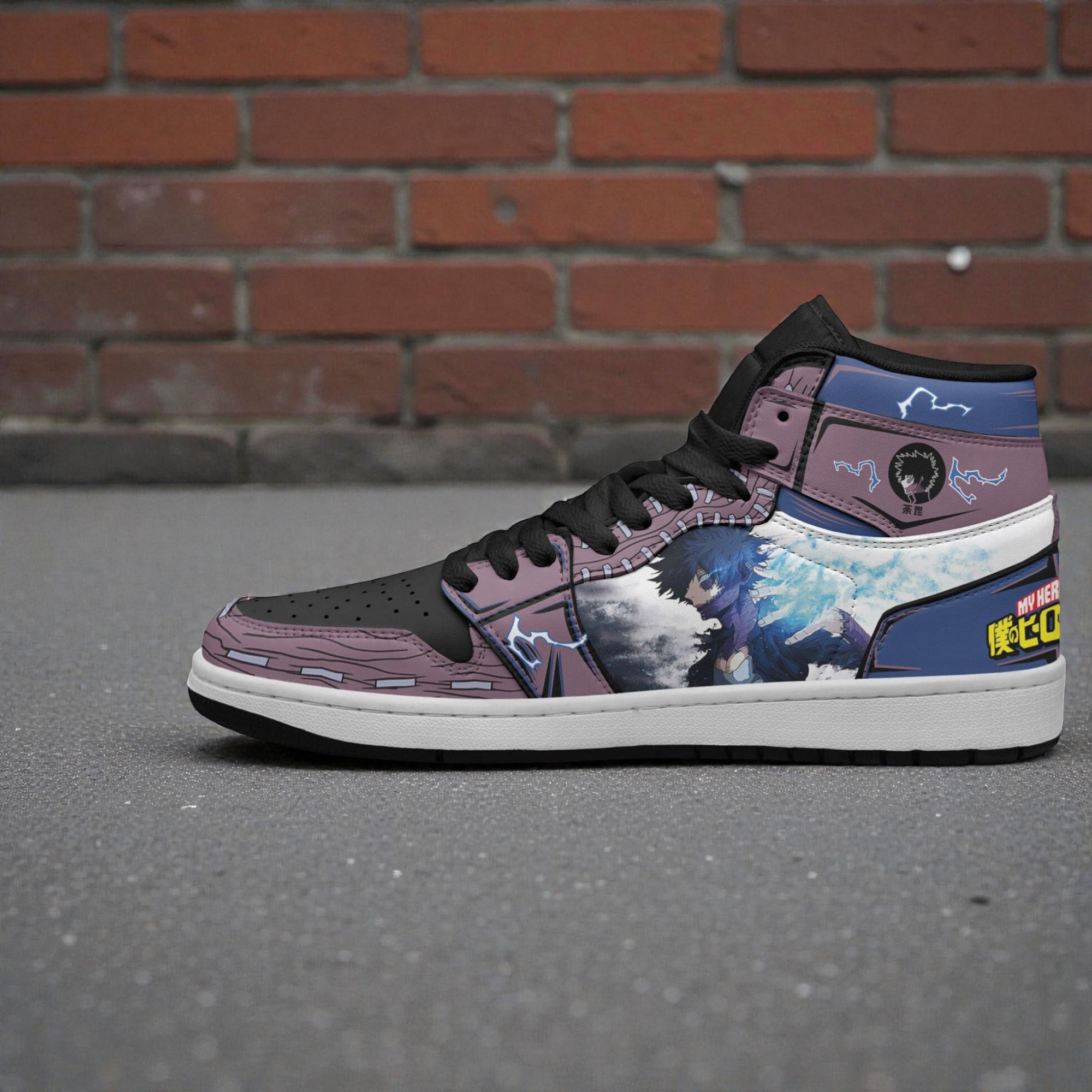 dabi shoes my hero academia jordan sneaker boots custom my hero academia anime 2 k1ftya
