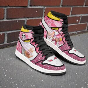 donquixote doflamingo anime shoes custom one piece jordan sneaker boots 1 men7xz