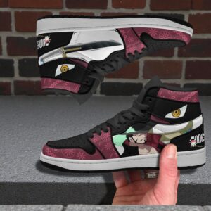 dracule mihawk anime shoes custom one piece jordan sneaker boots 1 v6xk51