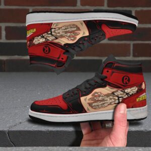 eijiro kirishima anime shoes my hero academy custom jordan sneaker boots strongarm 1 nc7lvp