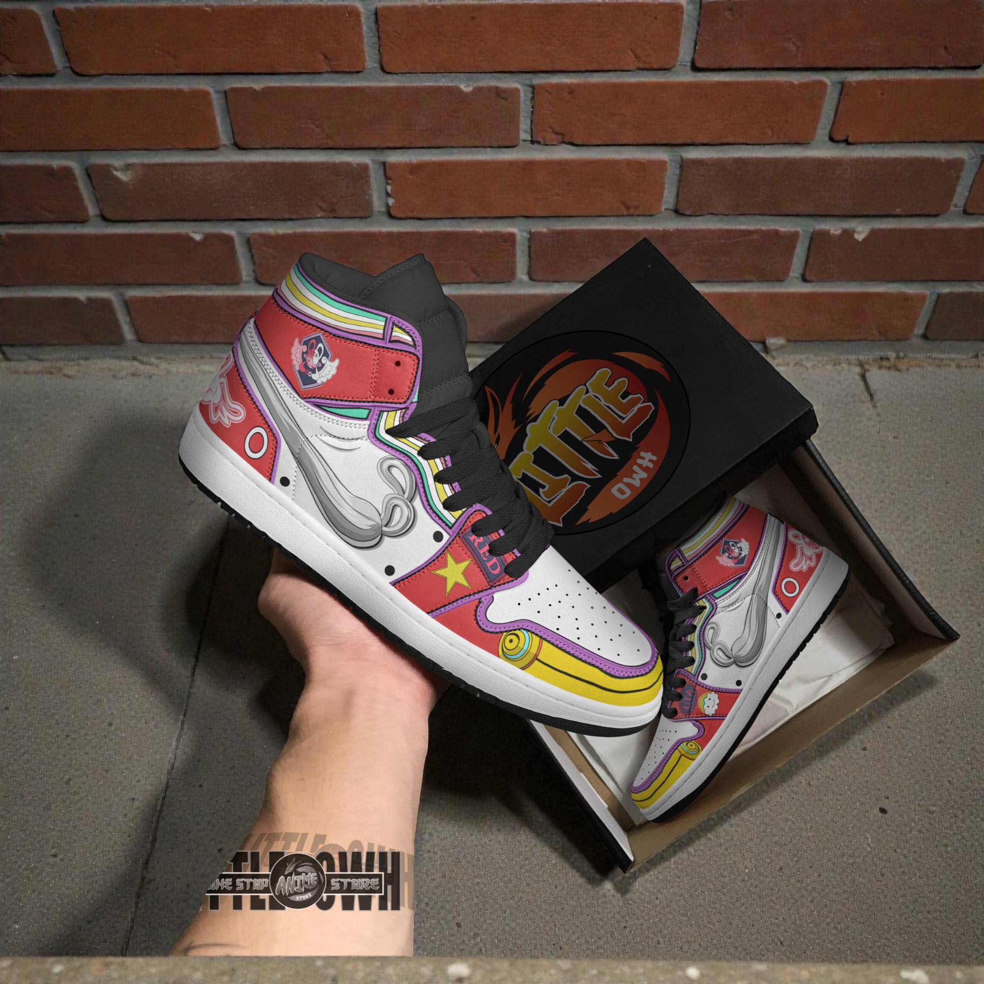 film red shoes custom uta one piece anime jordan sneaker boots 2 pny3do
