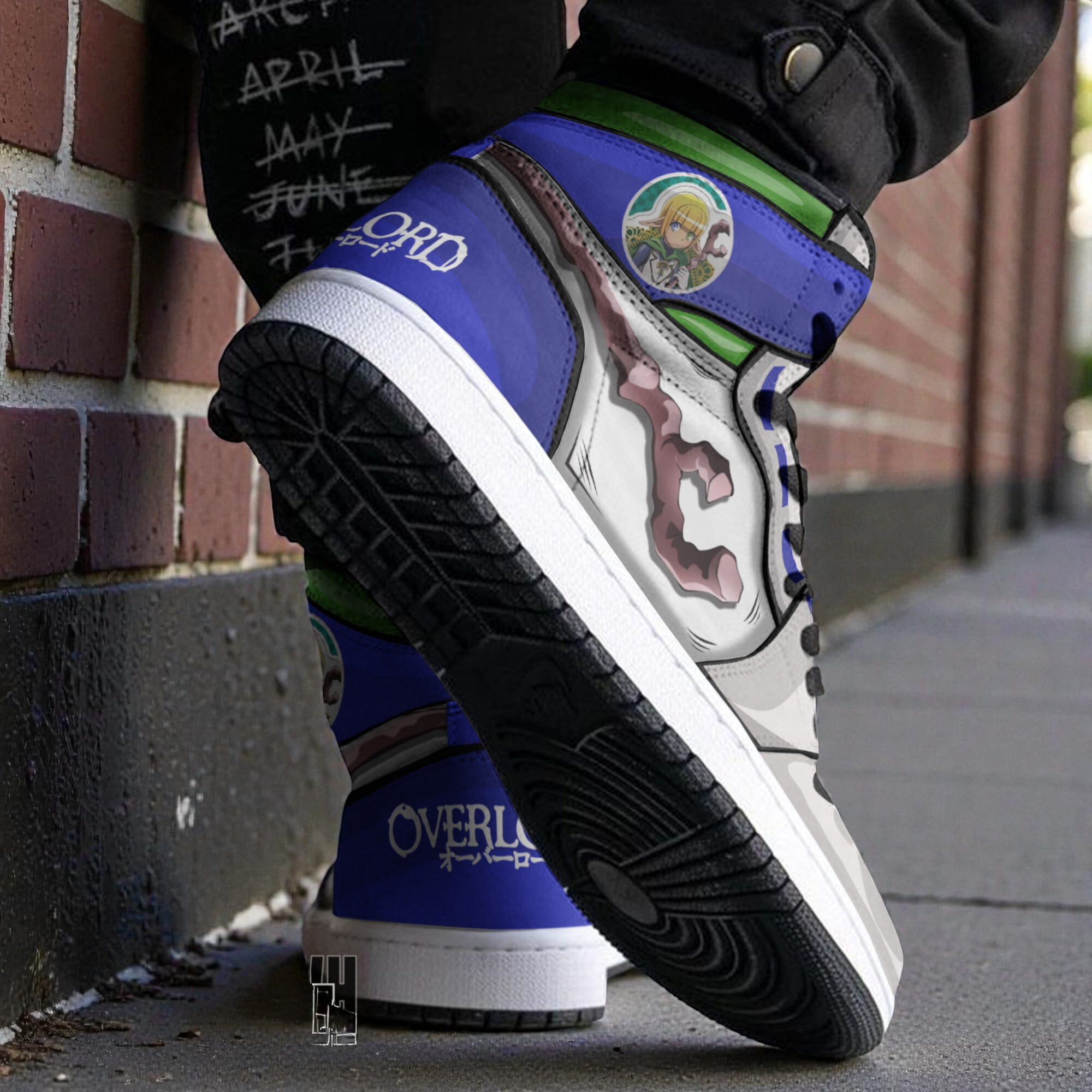 fiore mare bello custom 3d shoes oerlord anime jordan sneaker boots 2 tfilk3