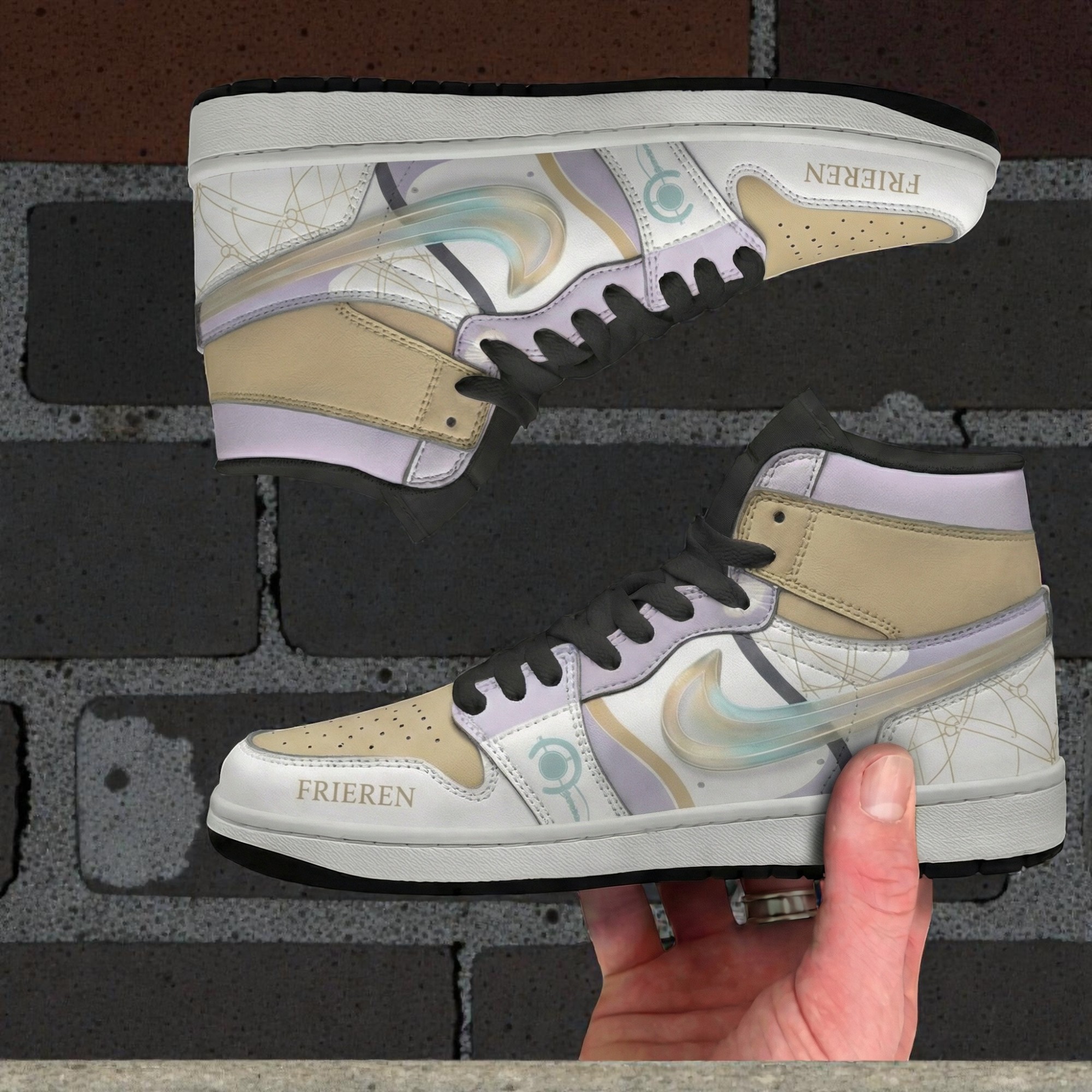 frieren the slayer anime boot jordan 1 high sneakers 2 cwtr2k