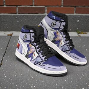 future trunks shoes custom dragon ball anime jordan sneaker boots 1 hdicqe