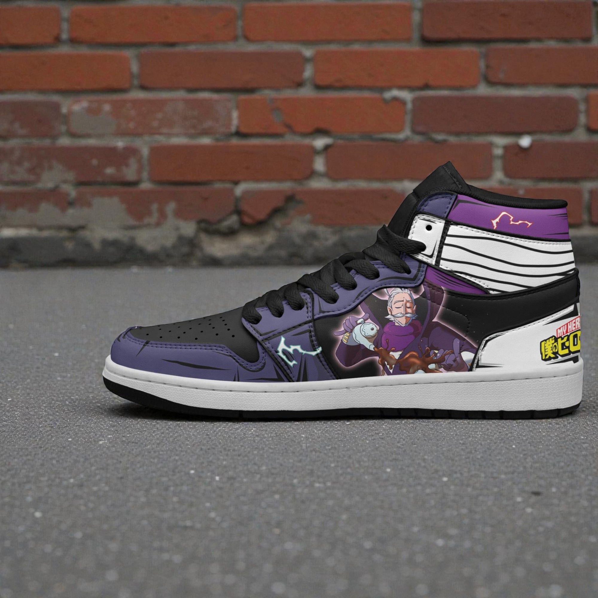 gentle criminal shoes custom my hero academia anime jordan sneaker boots 2 mpxglq