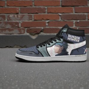 ging freecss shoes custom hunter x hunter anime jordan sneaker boots 1 ahlfnp