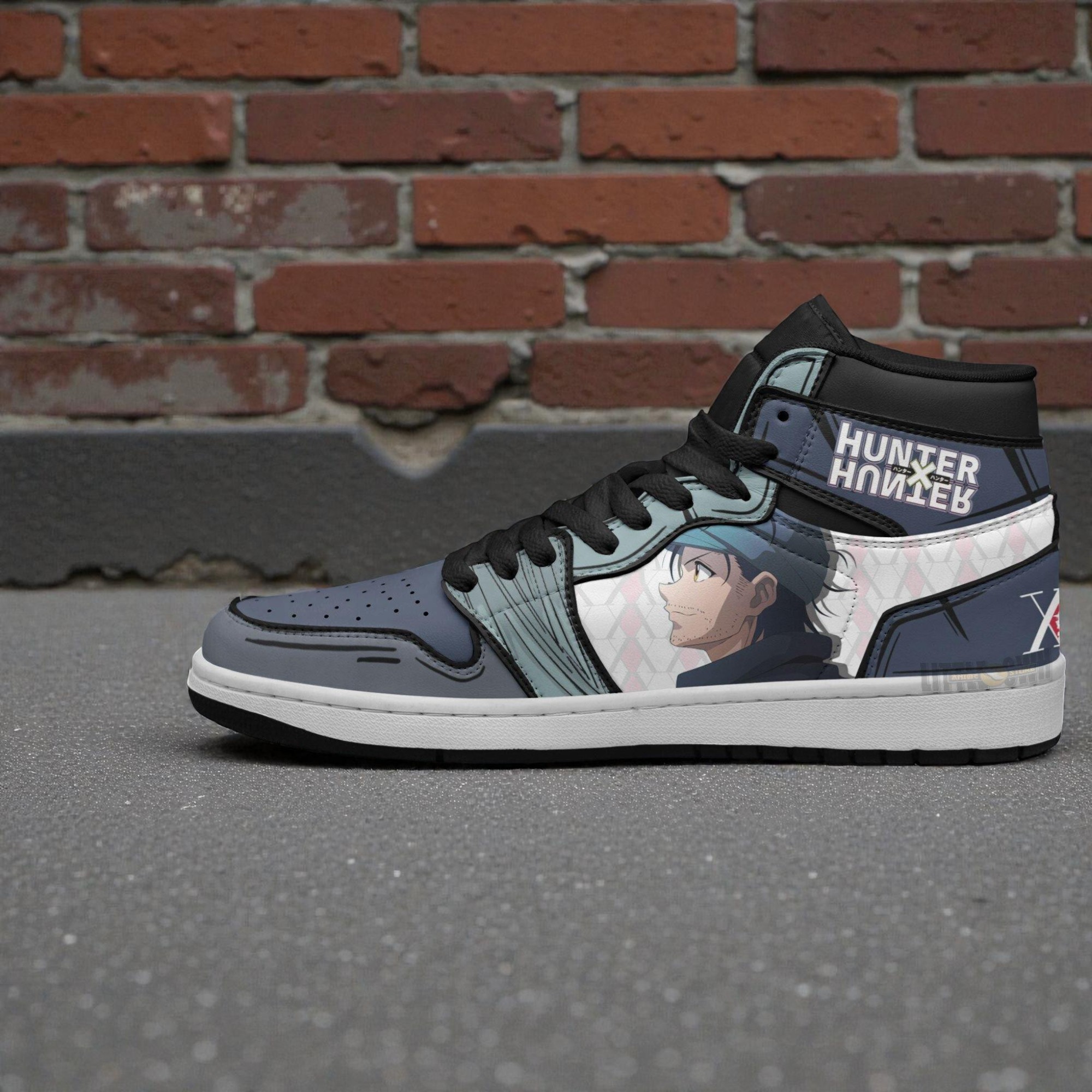 Ging Freecss Shoes Custom Hunter x Hunter Anime Jordan Sneaker Boots Ging Freecss Shoes Custom Hunter x Hunter Anime Jordan Sneaker Boots