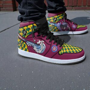giyu tomioka sneakers custom kimetsu no yaiba anime jordan sneaker boots new version 1 v7gjql
