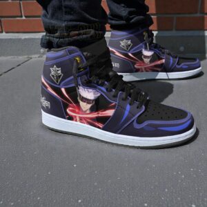 gojo satoru custom 3d shoes anime jujutsu kaisen jordan sneaker boots 1 uljjgd