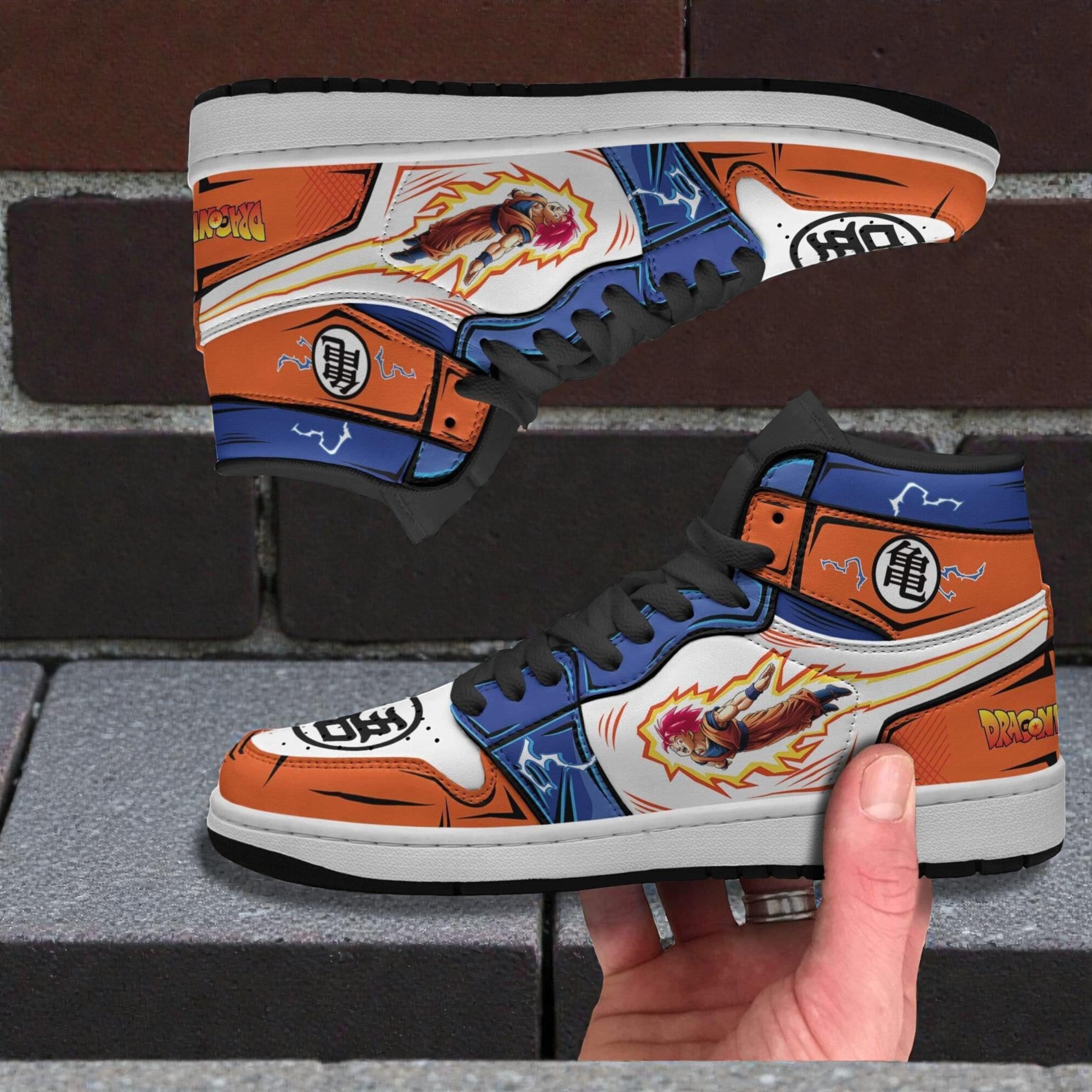 goku shoes dragon ball z shoes super saiyan god anime boot sneakers 2 px5ium