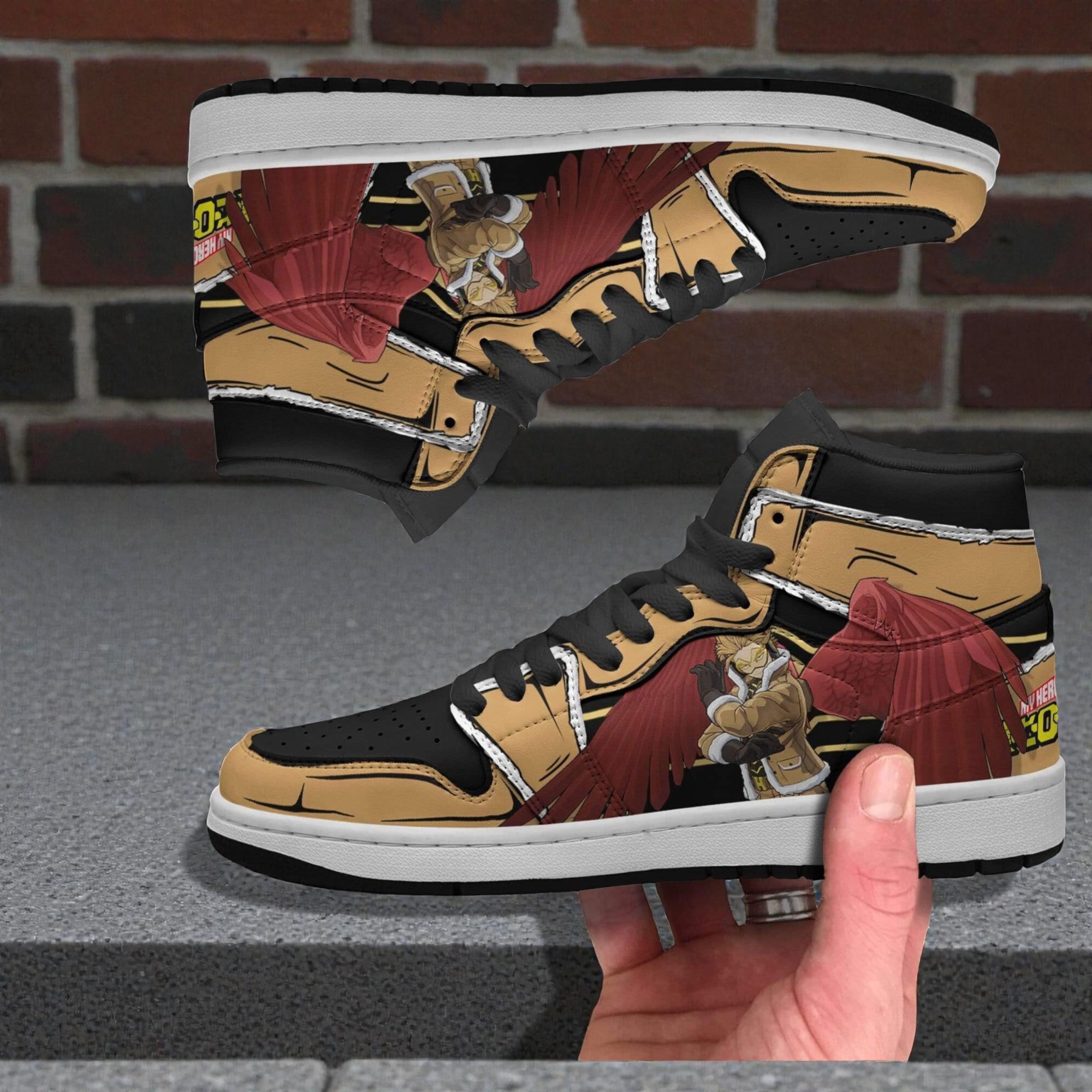 hawk shoes keigo takami jordan sneaker boots custom my hero academia anime shoes 2 e6dwye