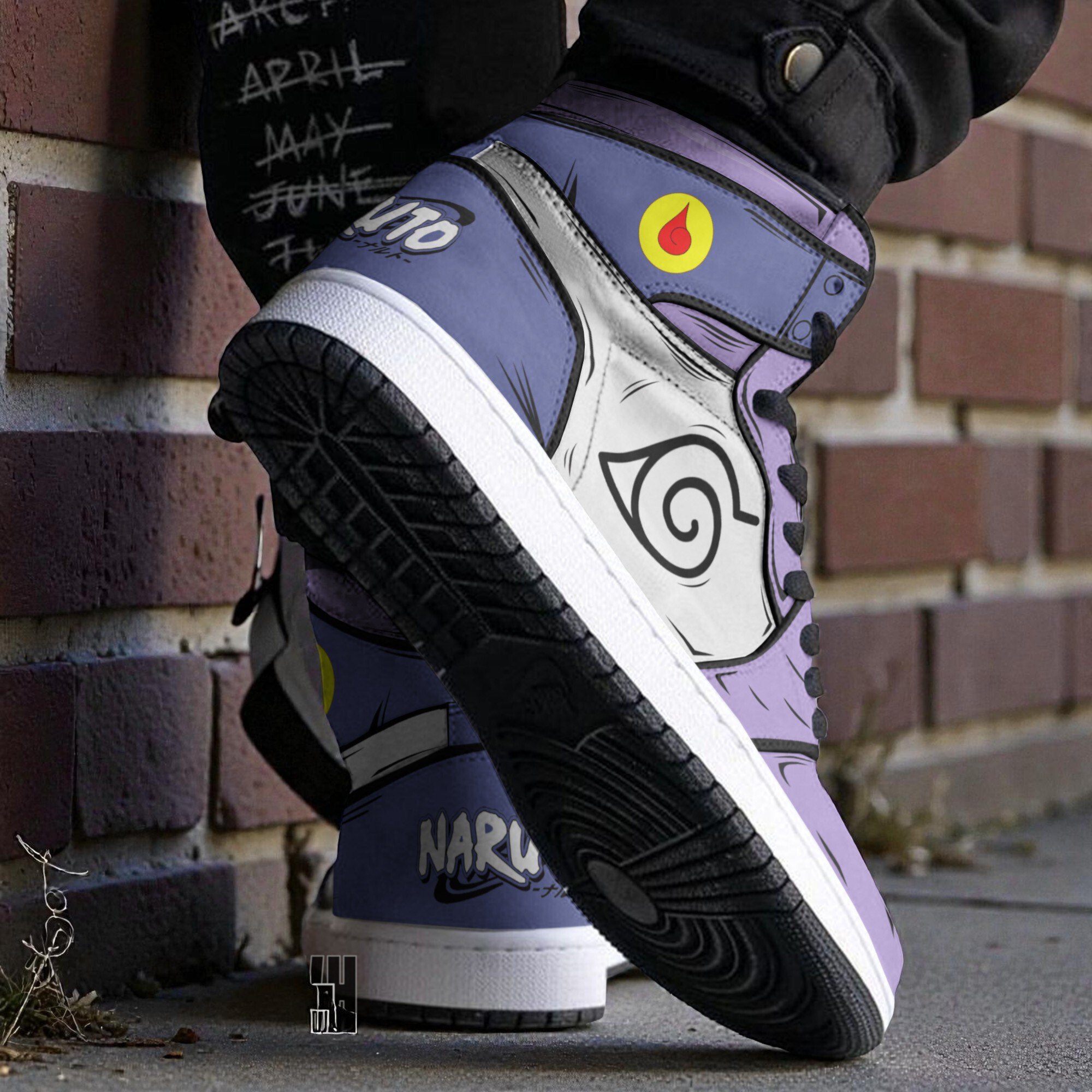 hinata unifrom cosplay boot sneakers naruto anime custom shoes 2 k2dv4x