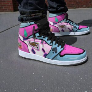hisoka morow custom 3d shoes hunter x hunter anime jordan sneaker boots 1 sxvpga
