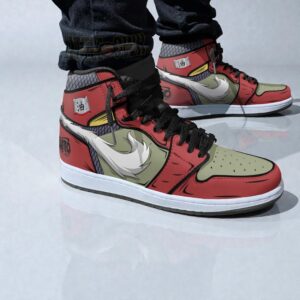 jiraiya unifrom cosplay shoes naruto anime custom jordan sneaker boots 1 umh5of