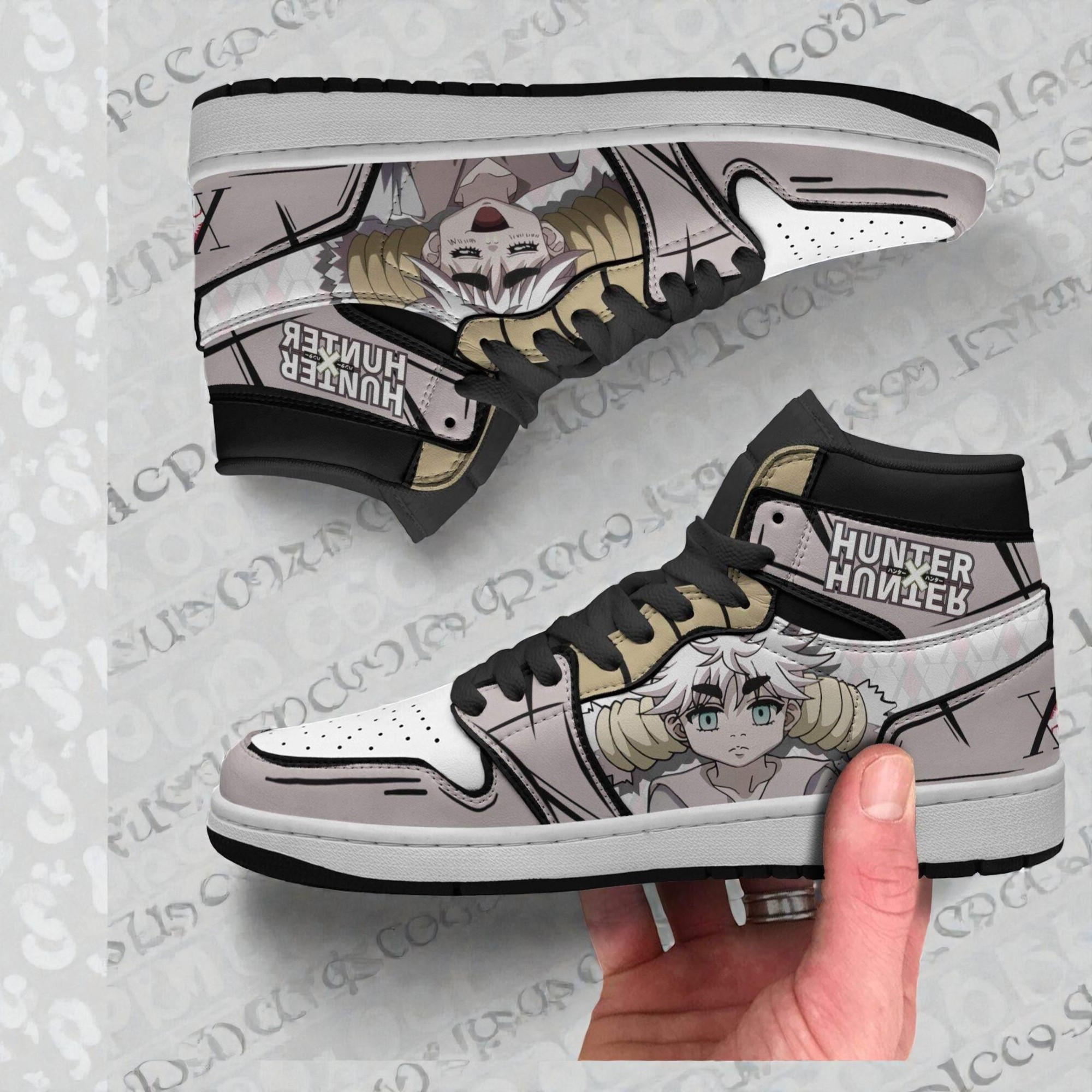 komugi shoes custom hunter x hunter anime jordan sneaker boots 2 lsegjm