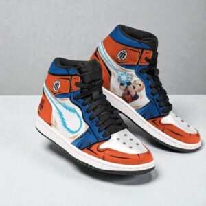 krillin shoes super saiyan god custom anime jordan sneaker boots 1 bwtasi