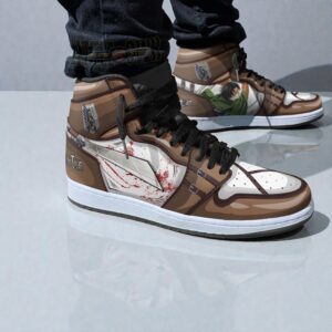 lei ackerman uniform custom 3d shoes attack on titan boot sneakers 1 womil5