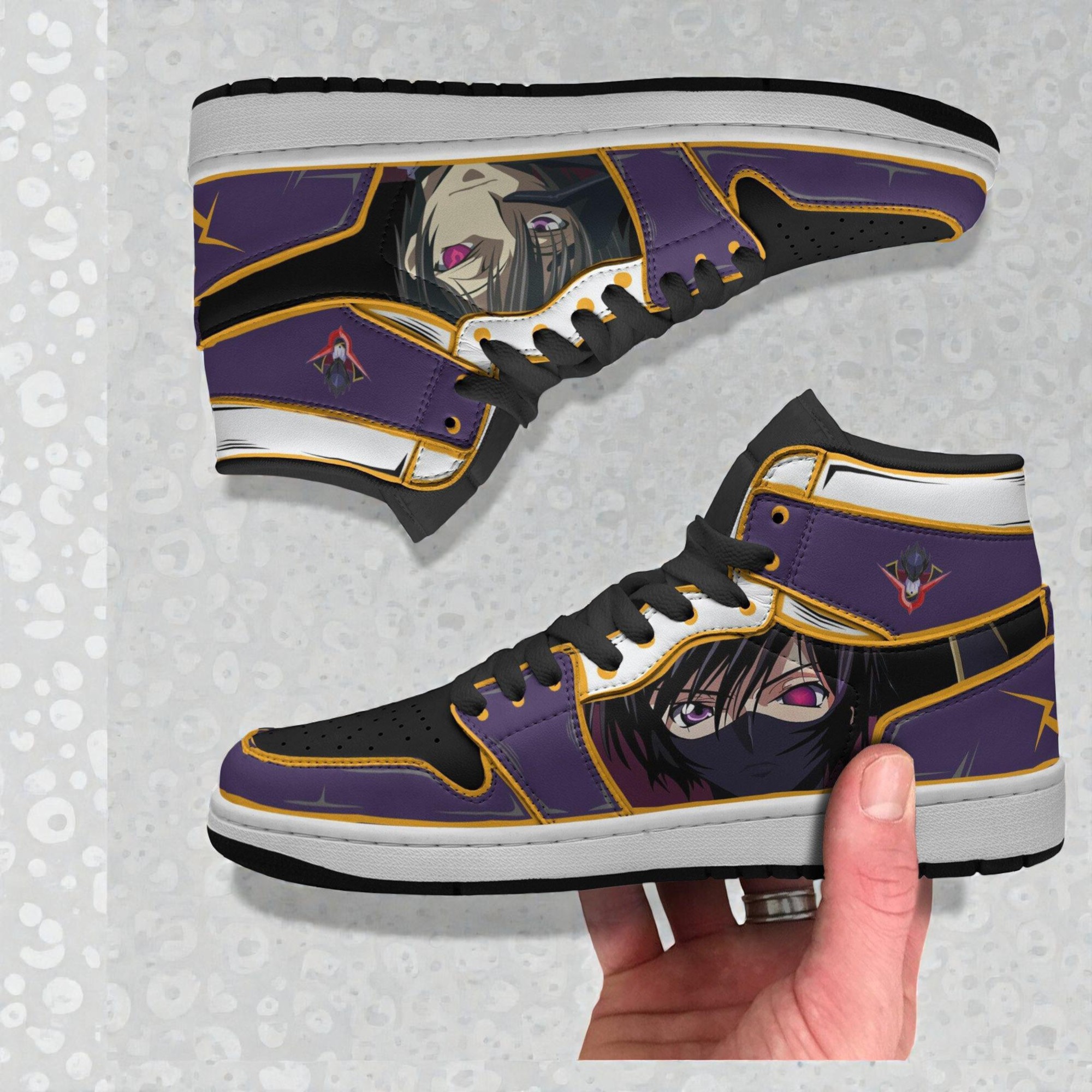 lelouch i britannia jordan sneaker boots custom code geass anime shoes 2 rhxm4h