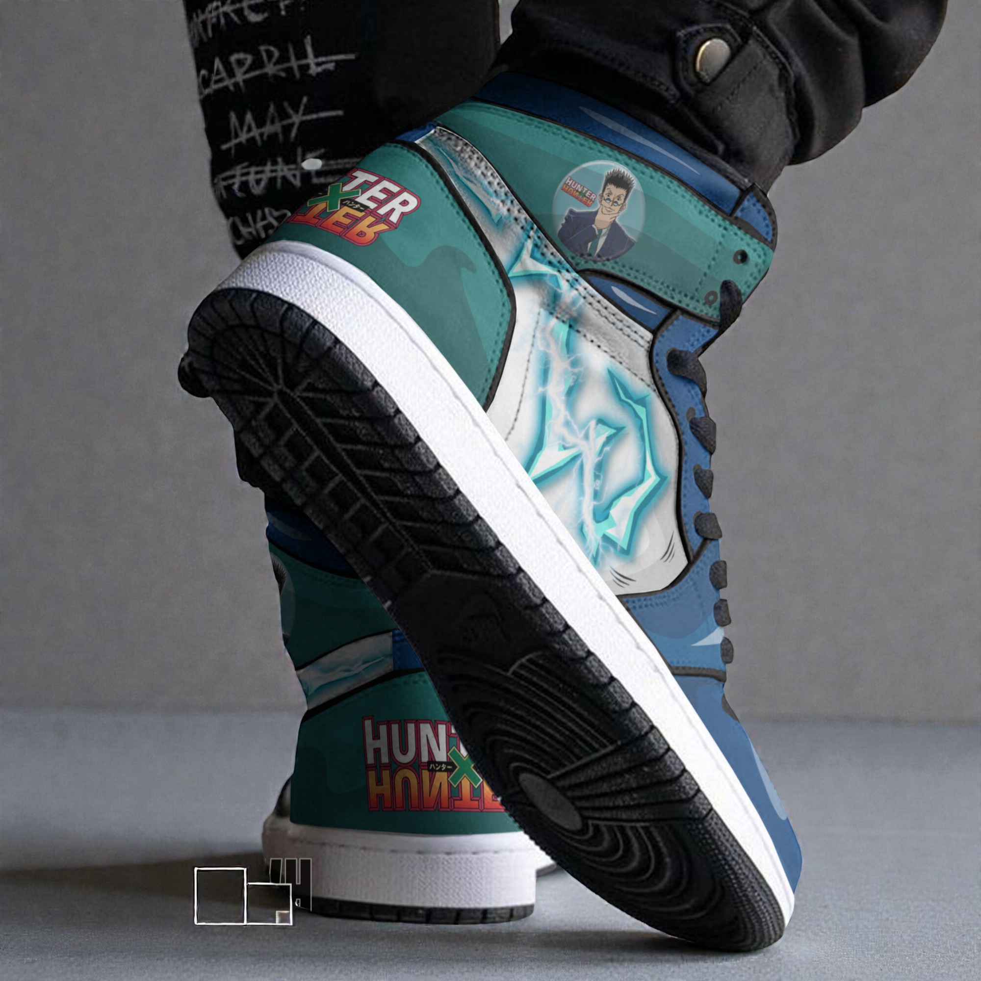 leorio paradinight shoes custom hunter x hunter anime boot sneakers 2 gze5cz