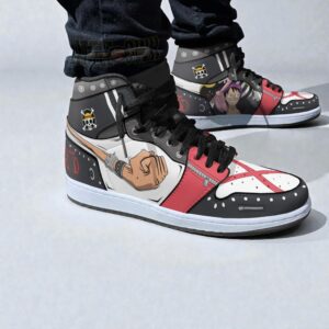 luffy sneakers custom one piece anime jordan sneaker boots 1 hr1as2