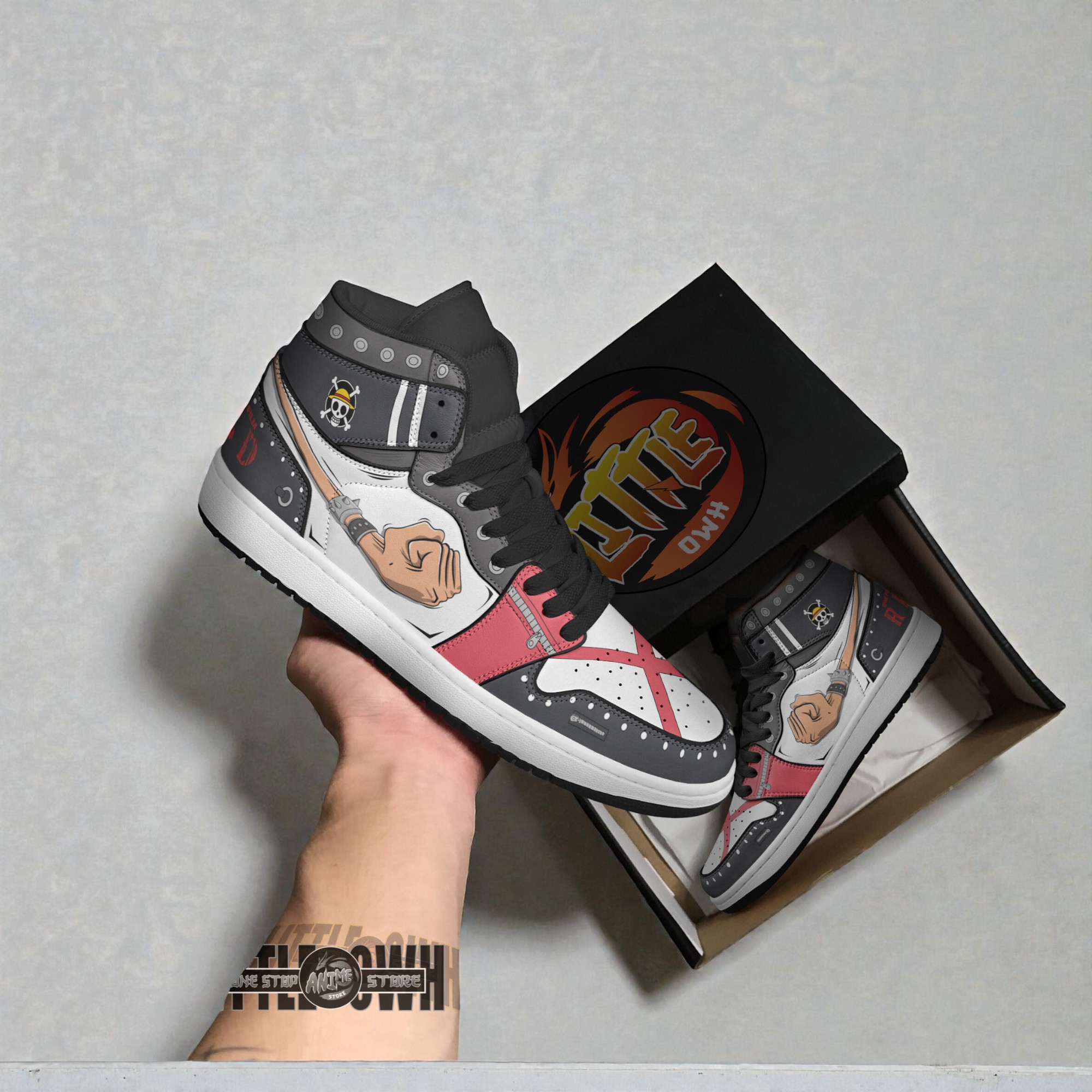 luffy sneakers custom one piece anime jordan sneaker boots 2 u4cvq5