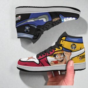 luffy x sabo anime shoes custom one piece jordan sneaker boots 1 ikrfb9