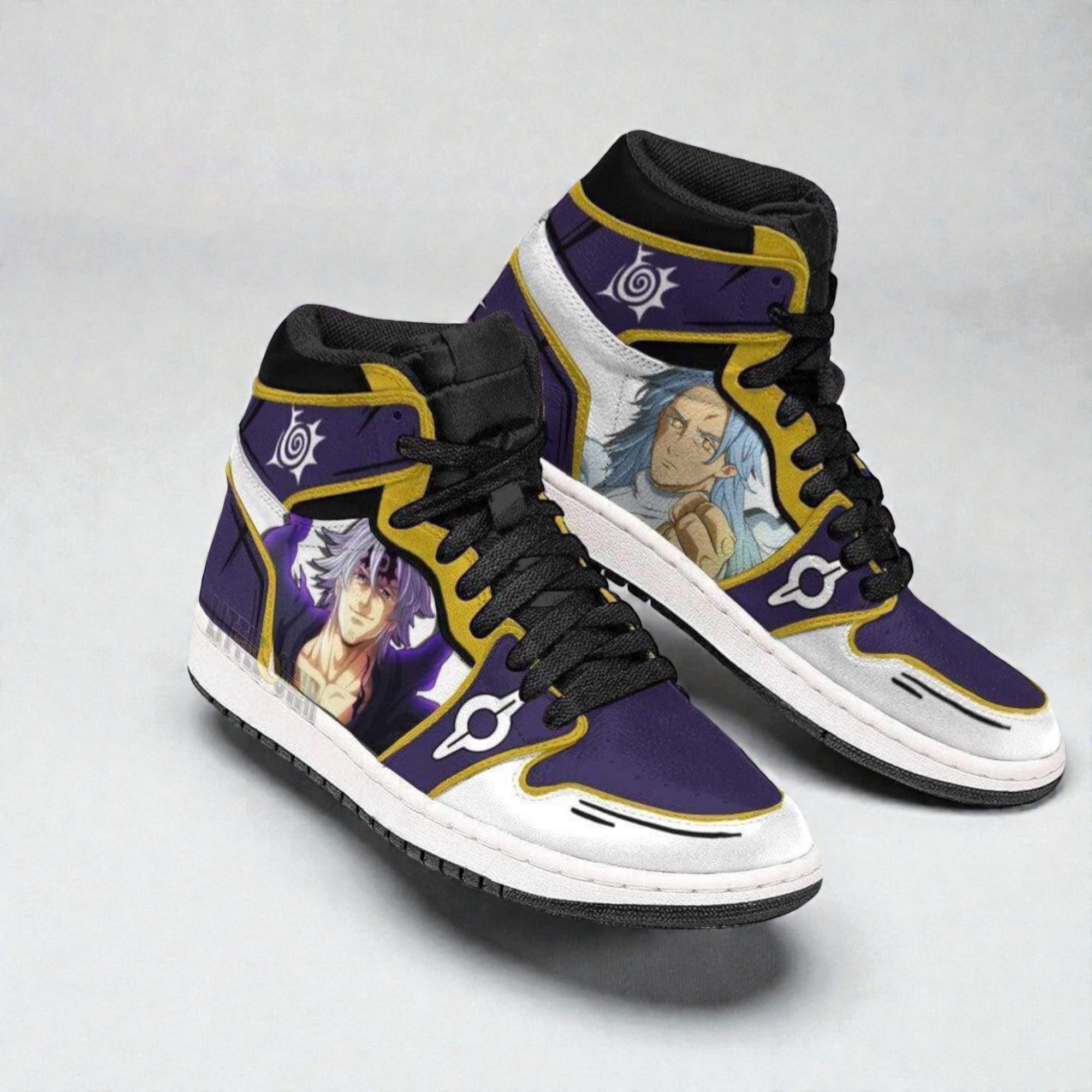 mael jordan sneaker boots custom sds anime shoes 2 glebcm