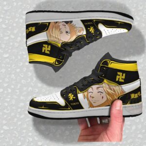 manjiro sano anime shoes custom tokyo reengers jordan sneaker boots 1 yeryht