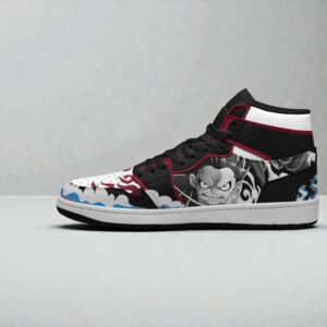monkey d luffy shoes custom anime one piece jordan sneaker boots 1 xqr6a8